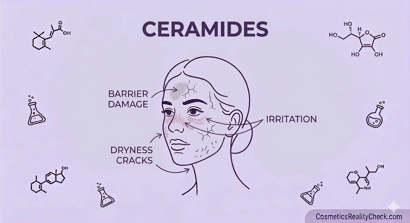Ceramides in skincare