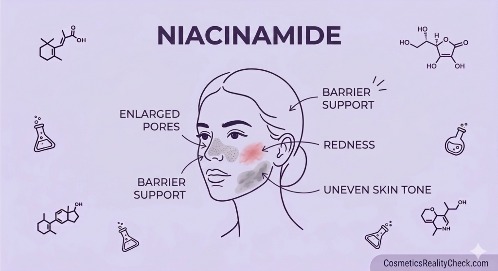 Niacinamide in skincare