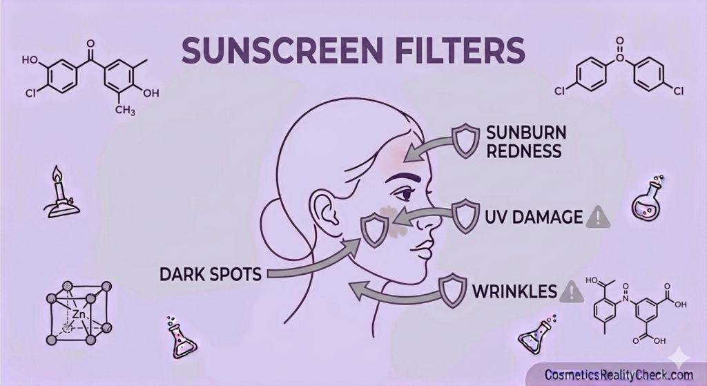 Sunscreen Filters in Skincare